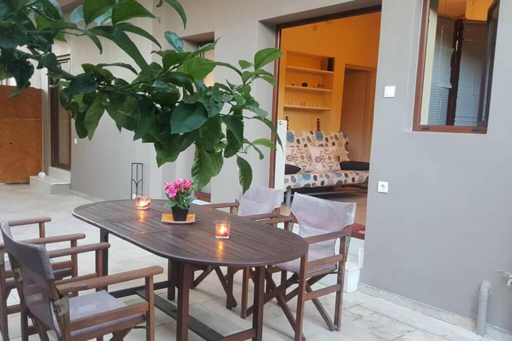 Ferienwohnung Quite House With Garden And Barbecue Athen Exterior foto